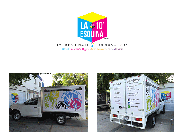 Apa Impresiones Rotulación de Vehículos Guadalajara Punto Pan